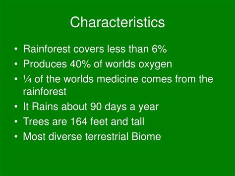 Ppt Tropical Rainforest Powerpoint Presentation Free Download Id