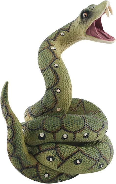 Abluser Realistic Fake Snakes Toy Rubber Snake Figure For