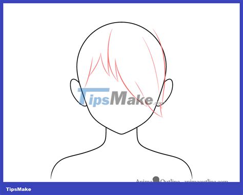 How To Draw Anime Hair Covering One Eye