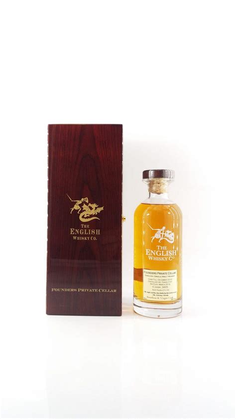 The English Whisky Co Founders Private Cellar Id No 1745