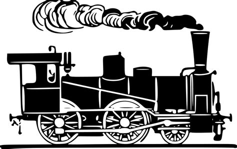 Onlinelabels Clip Art Steam Locomotive 3
