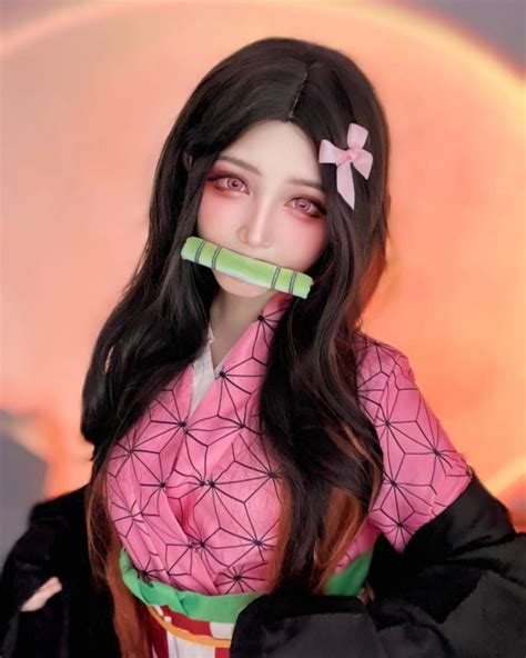 Nezuko Kamado De Demon Slayer Cobra Vida Gracias A Una Bella Cosplayer