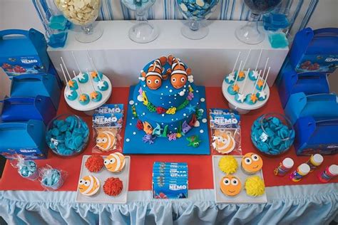 Nemo Birthday Party Ideas Photo 2 Of 19 Nemo Birthday Nemo