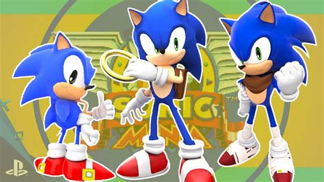 🌟 Modern Sonic Vs Classic Sonic Vs Sonic Boom Sonic Race Against Sonics Youtube