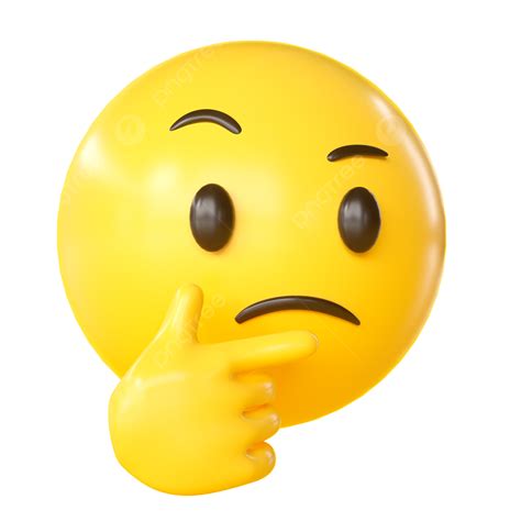 Think Emoji Png Free Hd Think Emoji Transparent Image