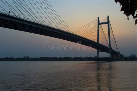 Vidyasagar Setu Or Second Hooghly Bridge In Kolkata Stock Photo Image