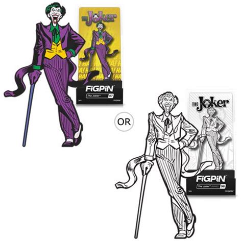 Batman Classic Comics The Joker Figpin Enamel Pin