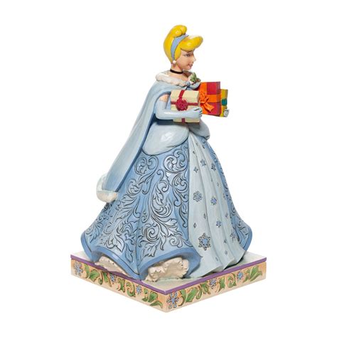 Disney Traditions Cinderella Christmas Ts Of Celebration Statue By