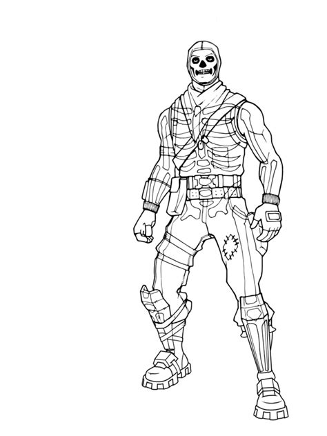 fortnight coloring pages    print
