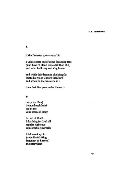 Poems Of Ee Cummings Poetry For Lovers