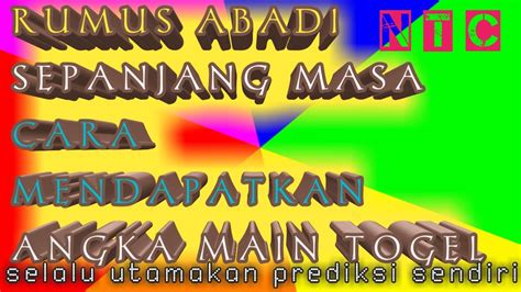 Isi ulang / transfer pulsa & beli masa aktif. RUMUS TERBARU | RUMUS ABADI TOGEL | SEPANJANG MASA | CARA ...