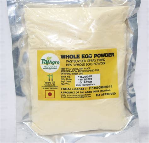 Whole Egg Powder Product Categories Taj Agro