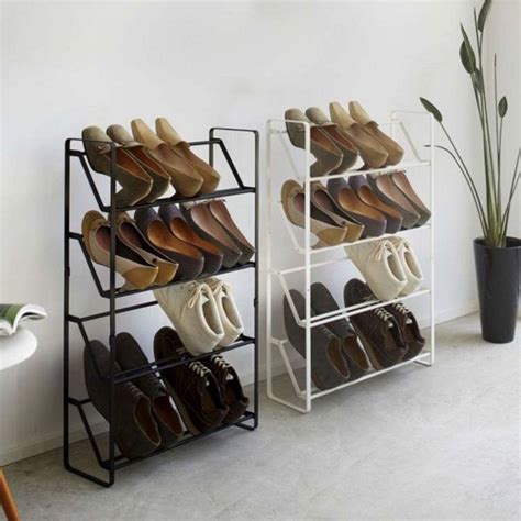 10 Creative And Minimalist Shoe Rack Designs That You Can Make At Home