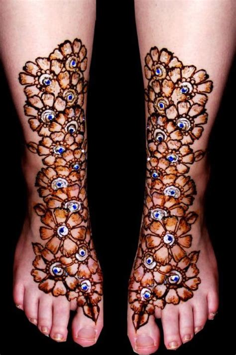 Color Glitter Henna Patterned Legs Henna Tattoo Designs Simple