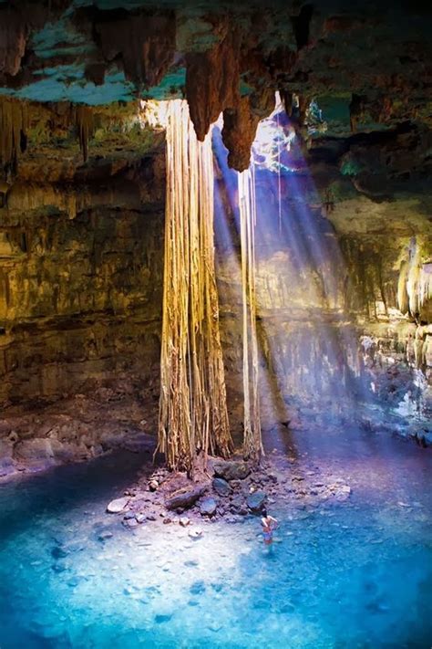 Xkeken Cenote In Yucatan Cenotes Mexico Amazing Travel Destinations