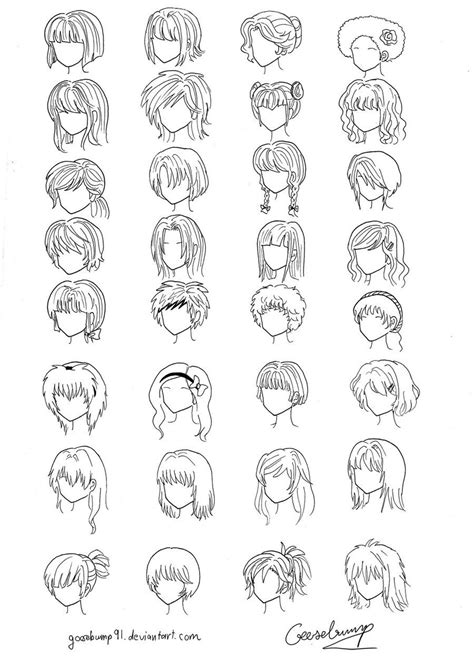 Same as the straight braid example you can then add the finishing touches by giving slightly hint's of the inner. How to Draw Manga (step 1) | Manga hair, How to draw hair, Anime hair