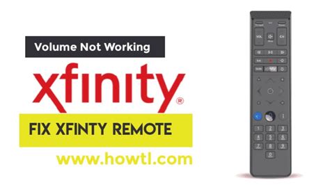 How To Fix Xfinity Remote Volume Not Working Factory Reset The Xfinity