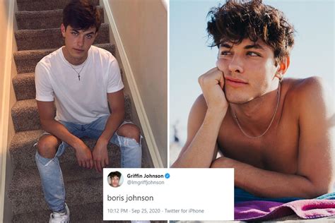 Tiktok Star Griffin Johnson Sparks Confusion After Tweeting Boris Johnsons Name Without Explanation