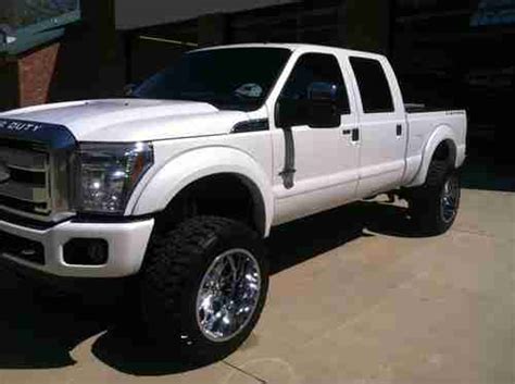 Purchase Used 2013 Ford F250 Diesel Lifted Platinum Edition In