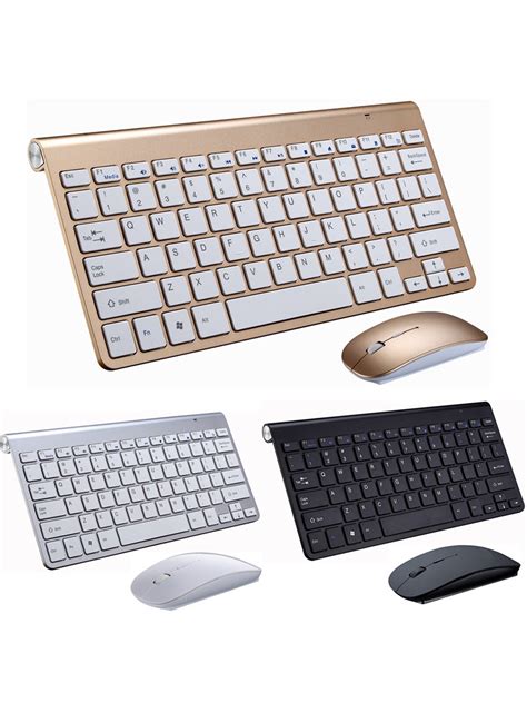 Wireless Keyboard And Mouse Set Slim Wireless Keyboard Wireless Mini