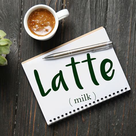Italian Word Of The Day Latte Milk Daily Italian Words