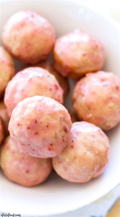 These Easy Homemade Donut Holes Are Baked Not Fried They Are Dunked In