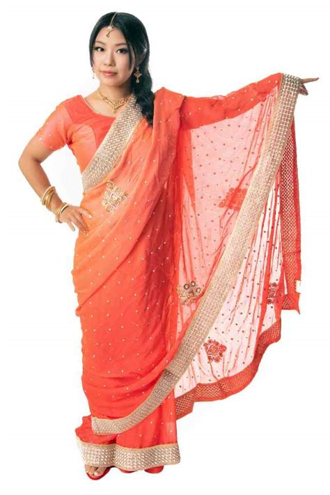 インド 民族 衣装 サリー