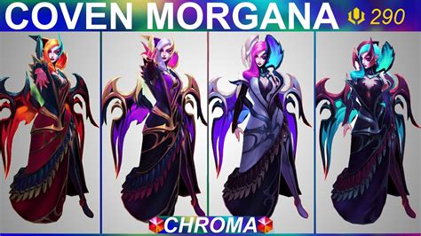 Coven Morgana Chroma 2020 League Of Legends Youtube