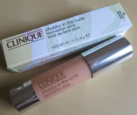 Past Present Future Clinique Chubby In The Nude Foundation Stick My