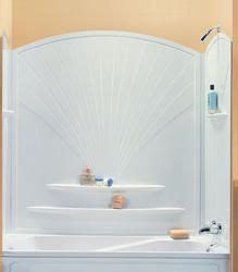 Install new bathtub and accessories; Maax® 63" Decora Tub Wall Kit $180. (With images ...