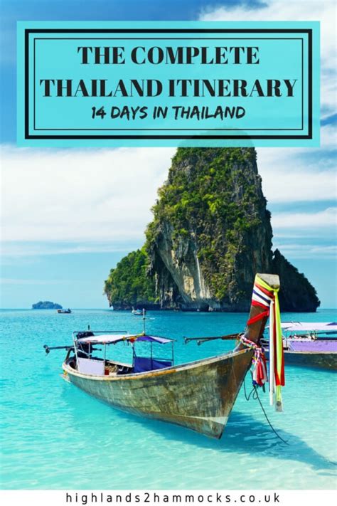 The Complete 14 Day Itinerary To Thailand Free Detailed And