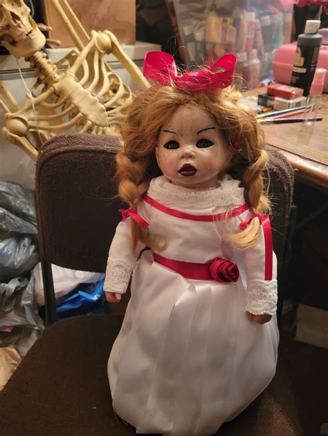 Handmade Annabelle Doll Etsy