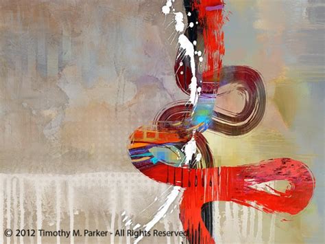 Abstract Paintings By Timothy M Parker Ego