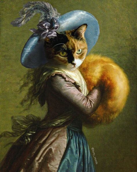 Artist Turns Pictures Of Cats Into Classical Paintings Content4mix