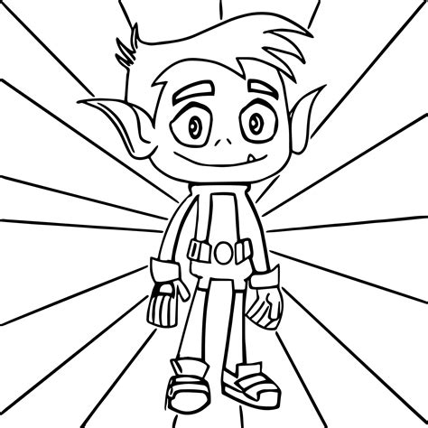1000s free printable coloring pages for boys! Teen Titans Coloring Pages - Best Coloring Pages For Kids