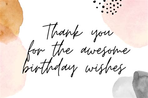 Best Thank You Notes For Birthday Wishes In 2020 Birthday Wishes Birthday Wishes Reply Thank