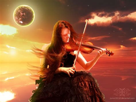 Violin Girl By Junior20118 On Deviantart Violin Classical Opera