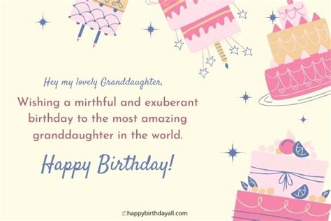 Best Birthday Wishes For Granddaughter Happy Birthday Quotes 2023