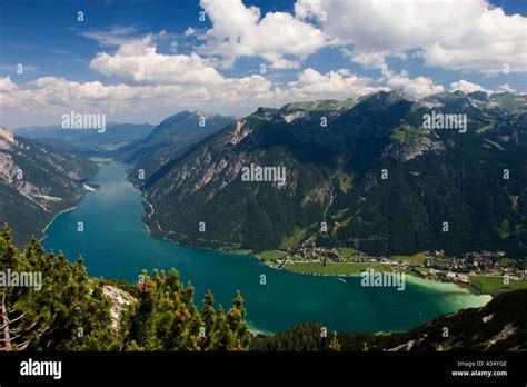 Achensee Lake Tyrol Austria Stock Photo Alamy
