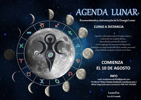 Luz De Levanah 🌒🌕🌘 Curso Agenda Lunar A Distancia