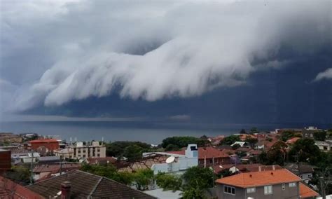 Sydney Battered By Storm As Clear Blue Skies Give Way To Hail Thunder