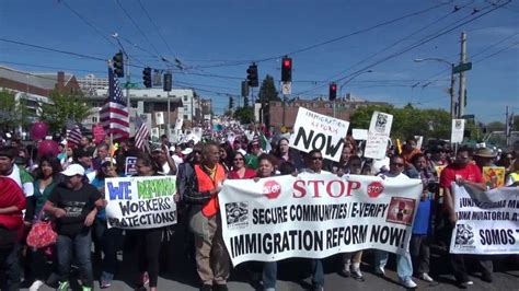 timeisnow rally for immigration reform may day youtube