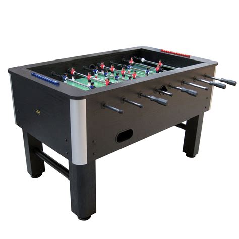The kids (12 and 14) enjoy playing (and so does mom!). Riley 5ft Carbon Football Table - Sweatband.com