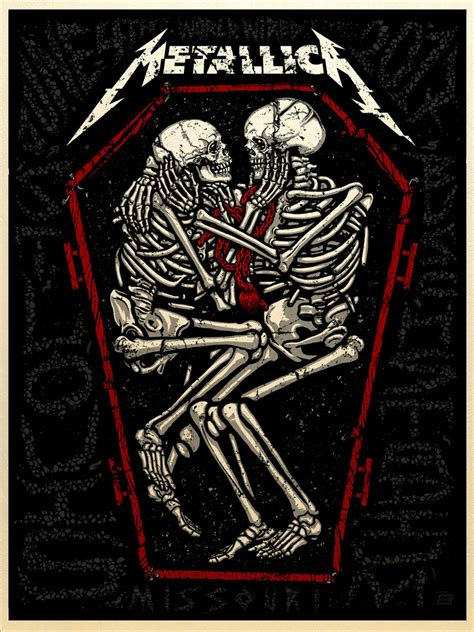 Similar posts about other bands that are directly related to metallica (your sweet cover of hit the lights, mustaine talking about his metallica days, etc.) Metallica - 2017 Busch Stadium St. Louis, MO Poster ...