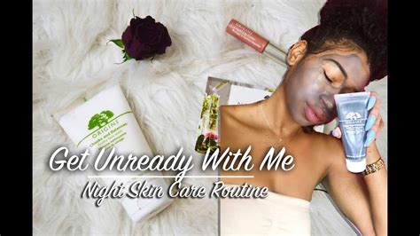 Get Unready With Me Night Skin Care Routine YouTube