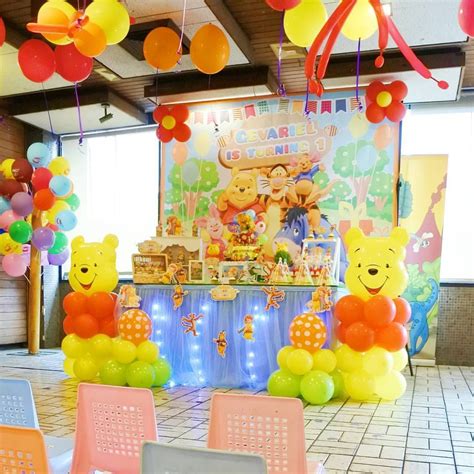Winnie The Pooh Party Balloon Decoration Supplies Favor