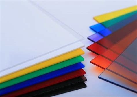 Casting Clear Transparent Tinted Color Acrylic Sheet Pmma Plexi Glass