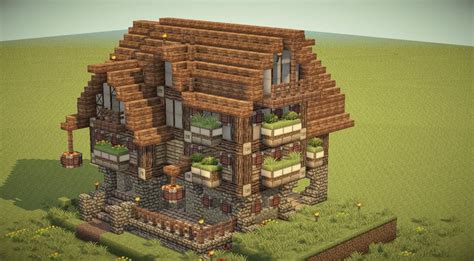 See more ideas about minecraft, minecraft architecture, minecraft projects. Minecraft medieval inn | NMB -Blue Flower INN | Minecraft ...