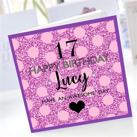 17th Birthday Card Ideas Images And Photos Finder