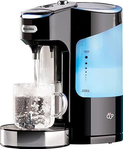 breville hotcup hot water dispenser with 3 kw fast boil and variable dispense 2 0 litre gloss